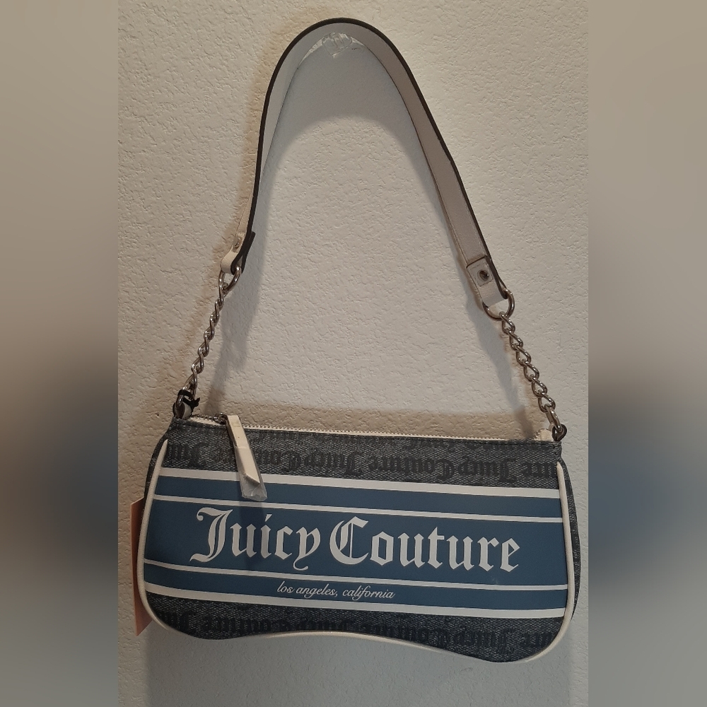 Juicy Couture Denim Fashionista Shoulder Bag